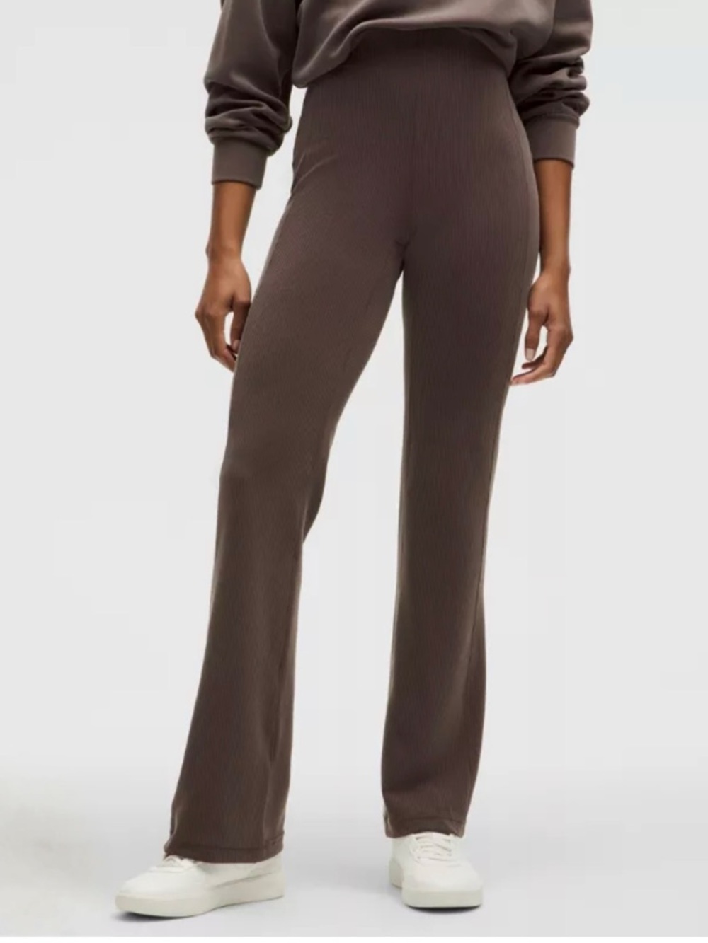 Lululemon  Espresso  Ribbed Softream  Ribbed flare